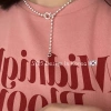Pearl necklace, ladies' silver jewelry, exquisite and elegant pearl pendant, high-end and elegant neckchain, gift necklace, necklace, necklace Item Picture